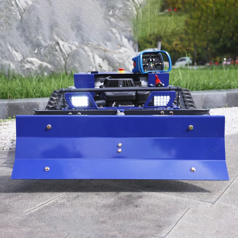 Remote Control Crawler Lawn Mower – 550mm Cutting Width, All-Terrain Tracked Mower