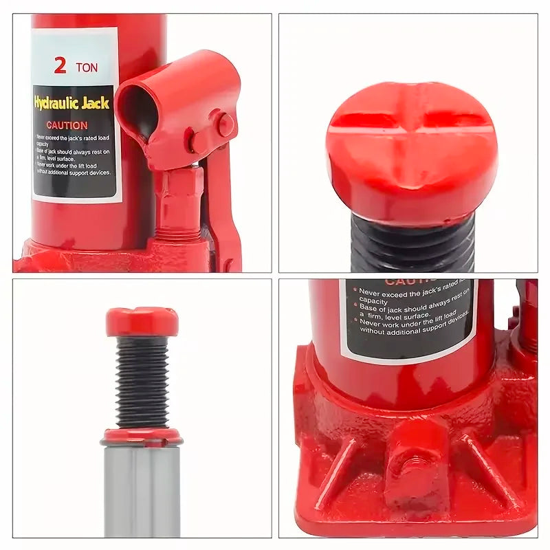 2 Ton Hydraulic Service Jack – High-Carbon Steel, ASME Certified