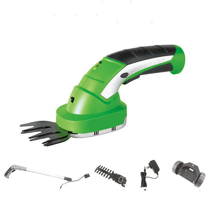 Small Rechargeable Electric Lawn Mower – Portable Cordless Grass Trimmer