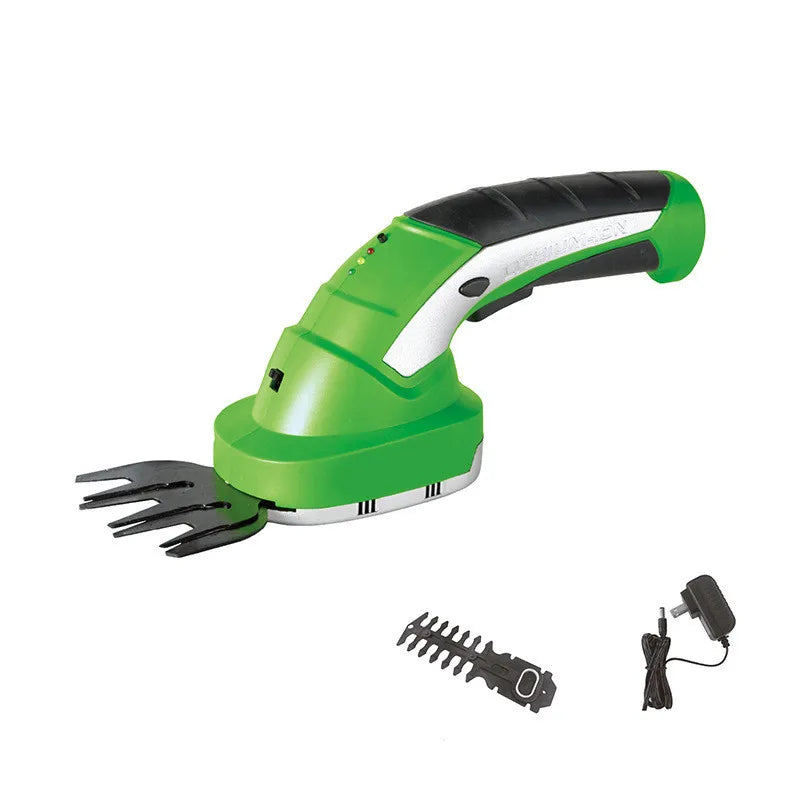 Small Rechargeable Electric Lawn Mower – Portable Cordless Grass Trimmer