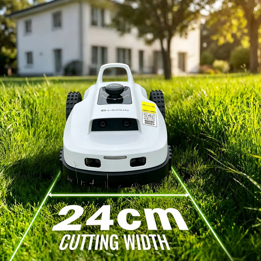 Automatic Robotic Lawn Mower – Waterproof IPX6, Covers up to 28,000 m², DIY Install